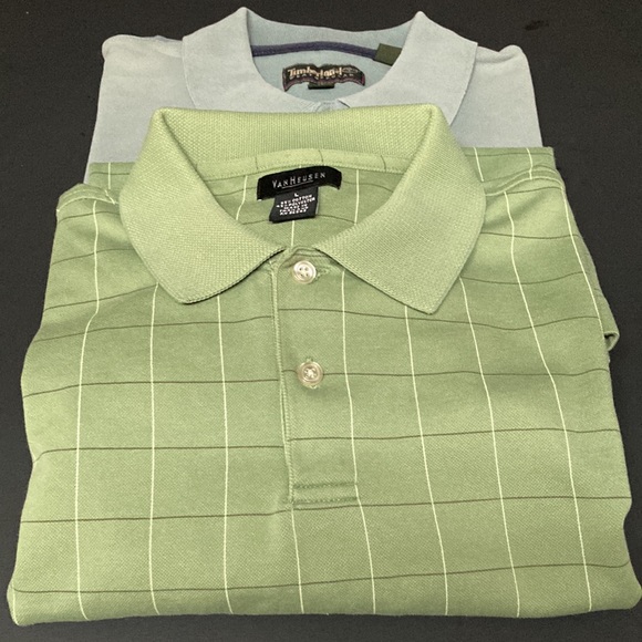 VanHuessen and Timberland Polo Shirt Bundle - Picture 14 of 17